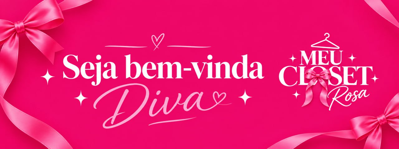 Banner Principal Meu Closet Rosa